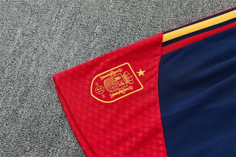 2026-27 Spain White Short-Sleeve Training Jersey