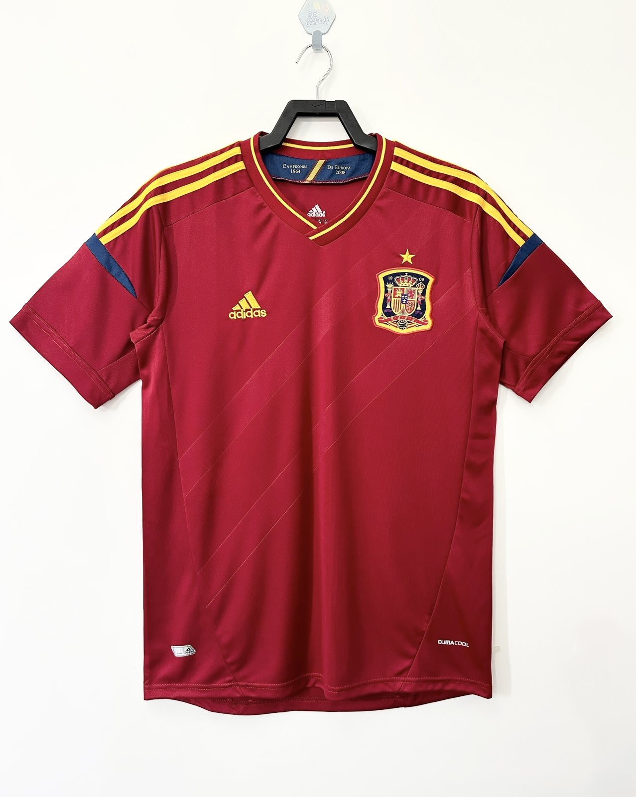 2012 Spain Home Retro Jersey