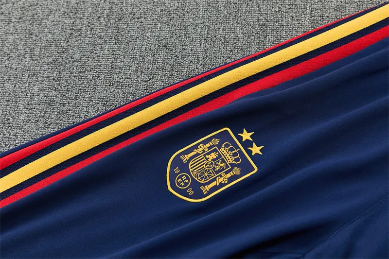 2026-27 Spain Red Half-Zip Training Jersey (Two Stars)
