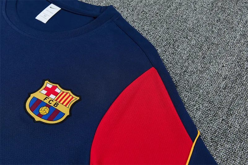 2026-27 Barcelona Royal Blue Short-Sleeve Training Jersey