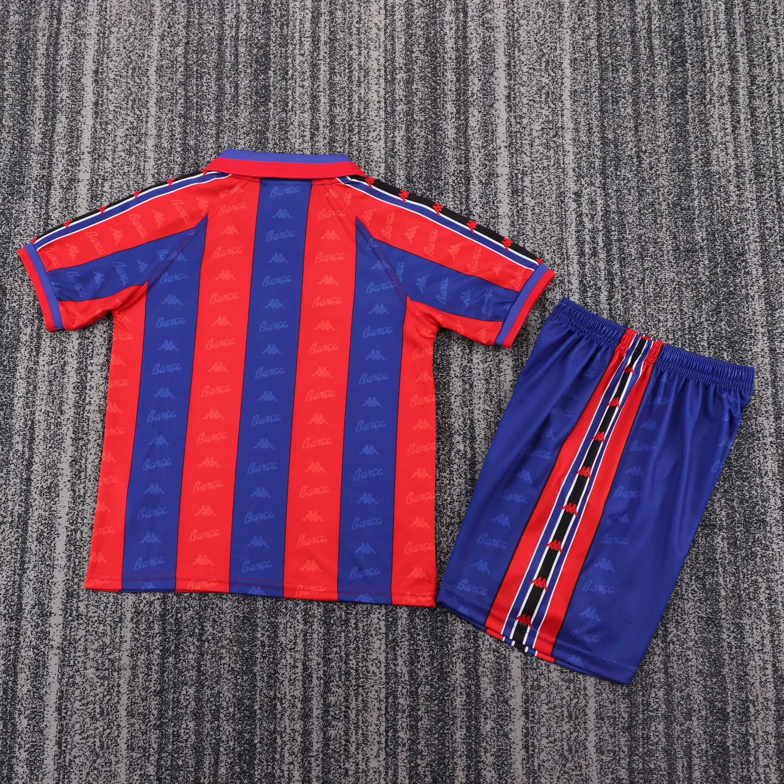 1996-97 Barcelona Home Retro Shirt - Kids Sizes