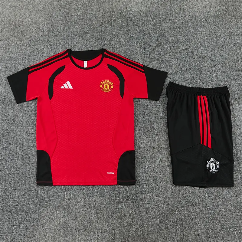 2026-27 Manchester United Red Short-Sleeve Training Jersey