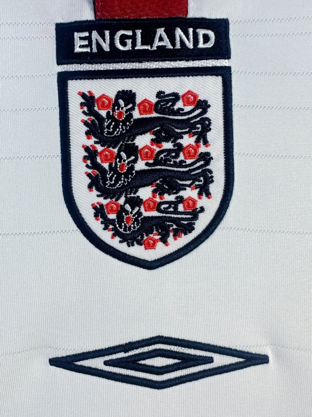 2004 England Home Retro Jersey