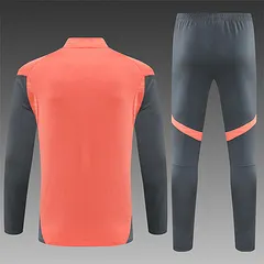 2025-26 Bayern Munich Orange Half-Pull Training Jersey