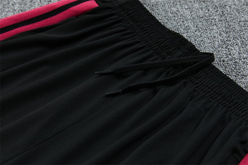 2026-27 Real Madrid Black Half-Zip Training Jersey