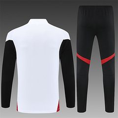 2025-26 Manchester United White Half-Raised Training Jersey