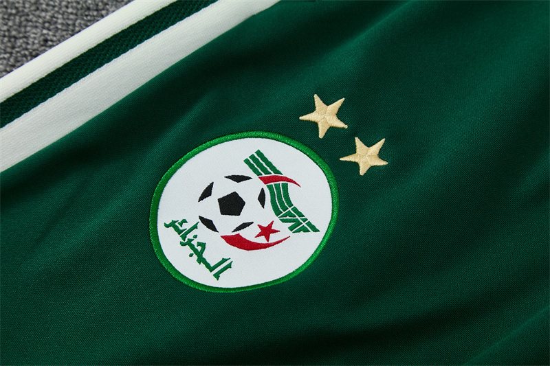 2026-27 Algeria Green Half-Zip Training Jersey
