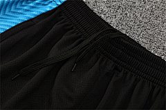 2025-26 Napoli Black Grey Short Sleeve Training Jersey