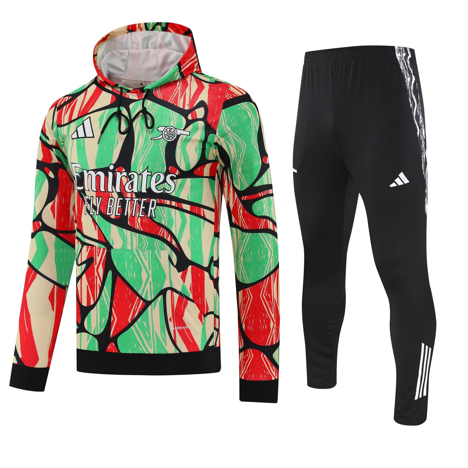 2025-26 Arsenal training kit hooded jersey