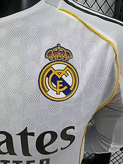 2025-26 Real Madrid Main Long Sleeve Jersey - Players