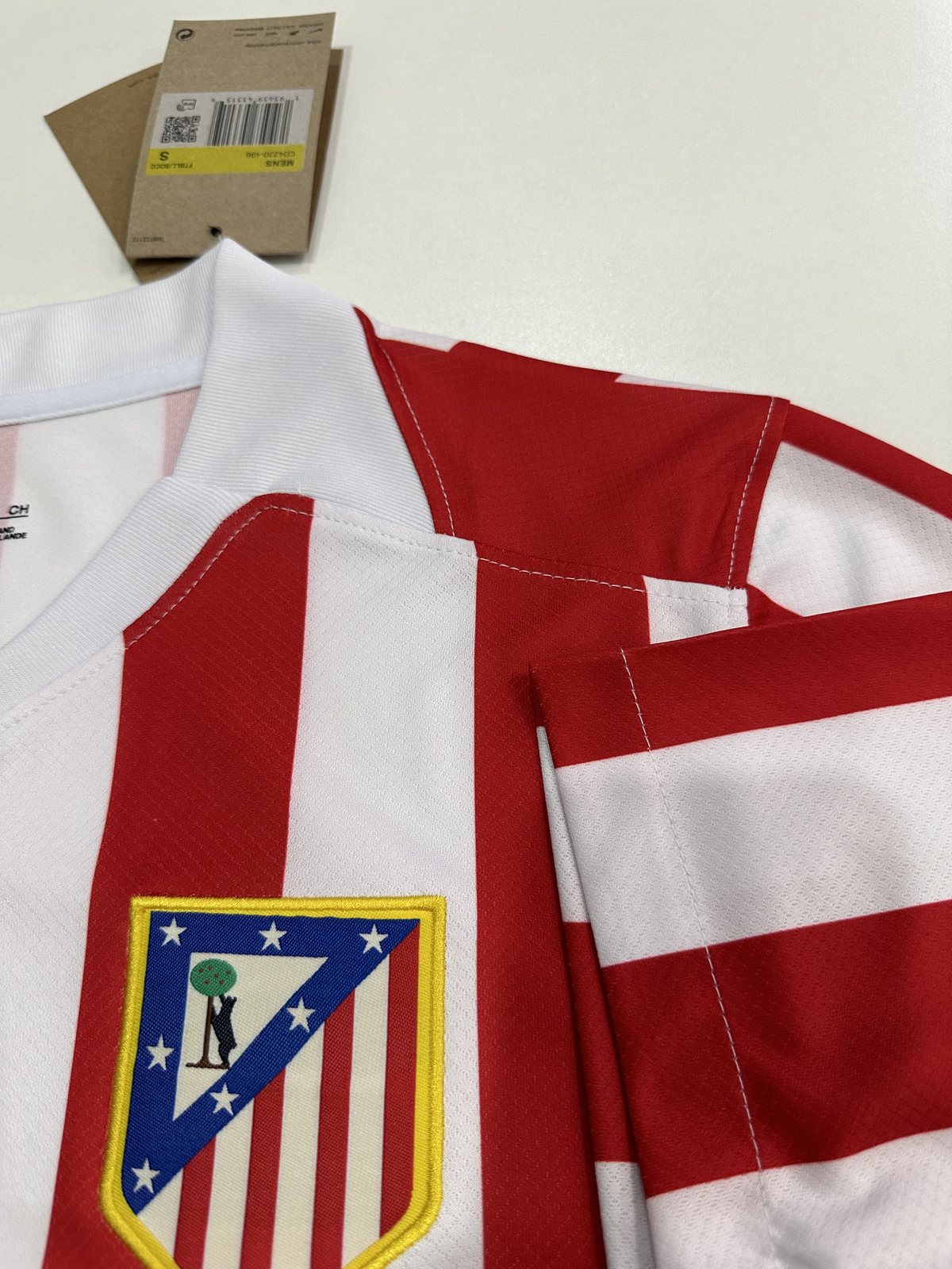 2025-26 Atlético Madrid Home Jersey – Fan Version