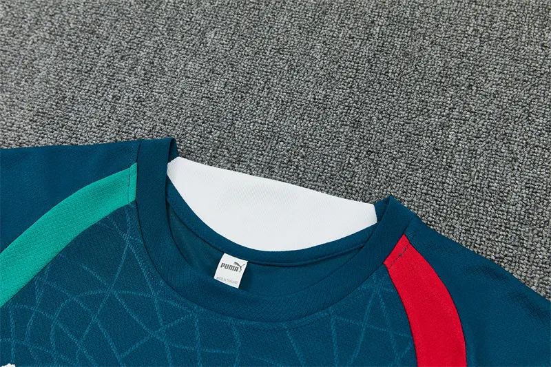 2026-27 Portugal Team Dark Green Short-Sleeve Training Jersey