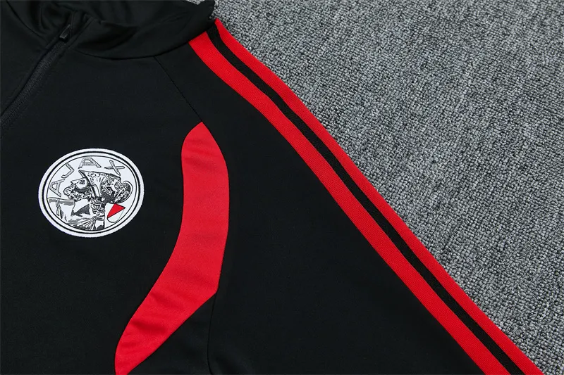 2026-27 Ajax Black Half-Zip Training Jersey