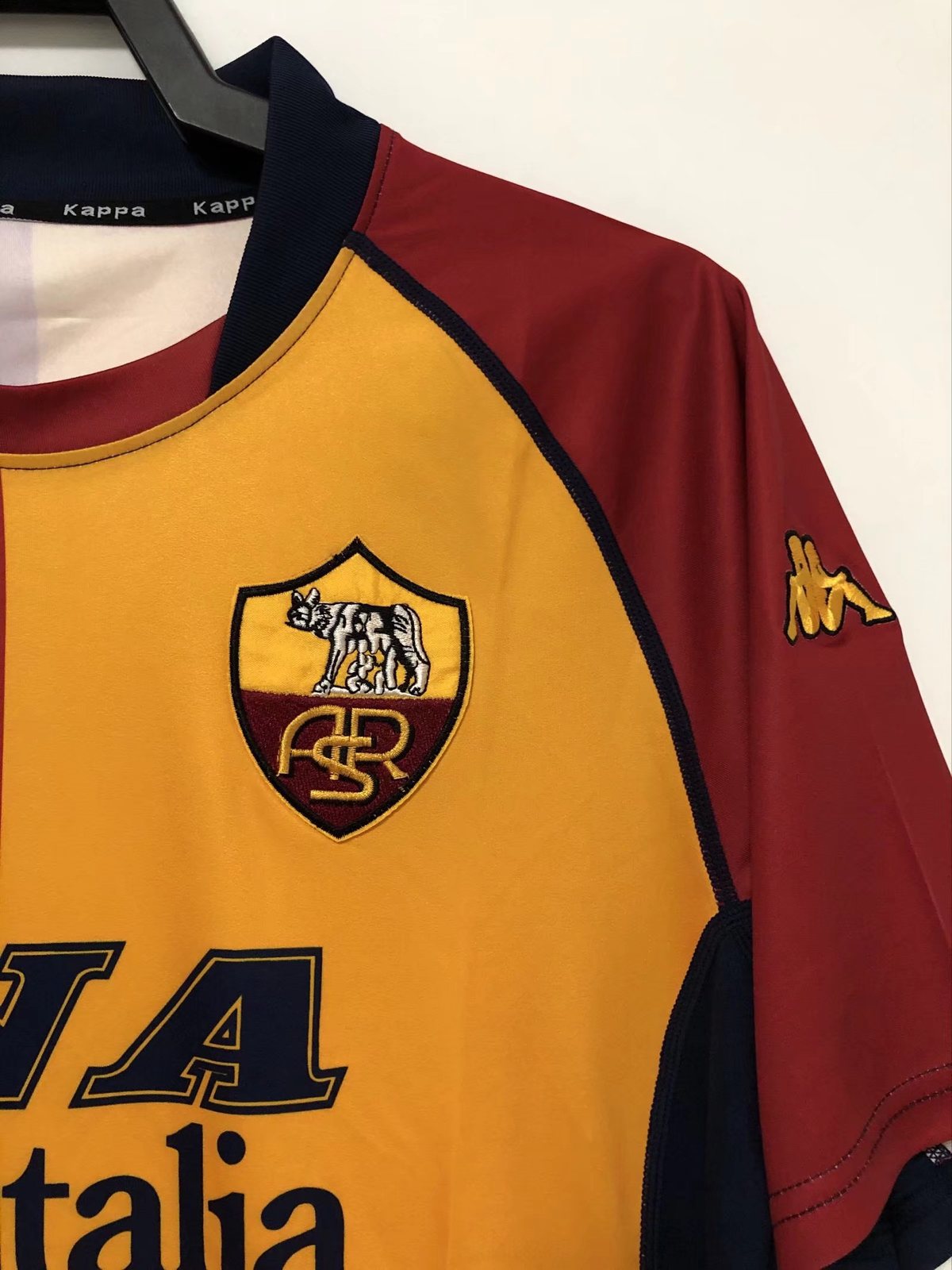 2000-01 Roma Home Retro Jersey