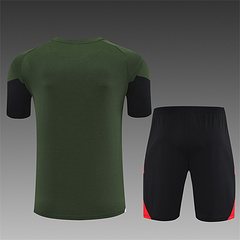 2025-26 Bayern Munich Green Short Sleeve Training Jersey