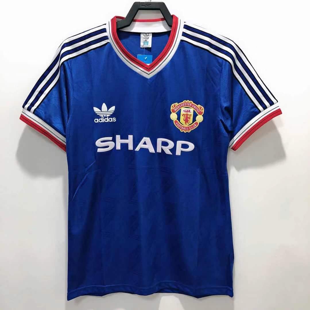 1986-88 Manchester United Second Away Retro Jersey