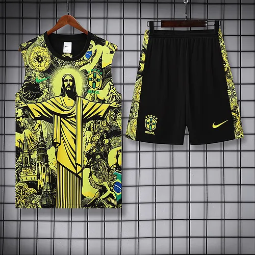 2025-26 Brazil vest training jersey