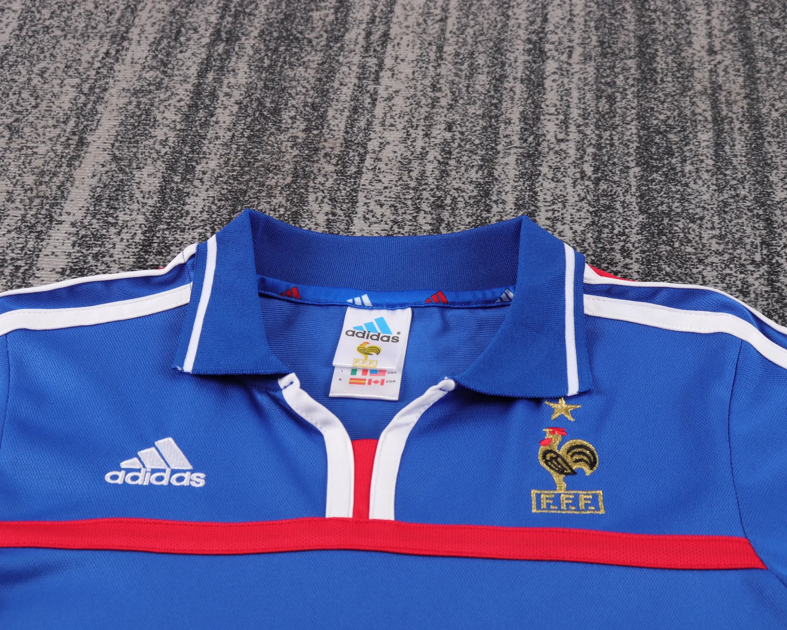 2000 France Home Retro Shirt - Kids Sizes