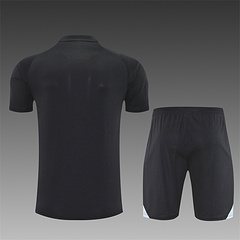 2025-26 Real Madrid Black Short Sleeve Training Jersey