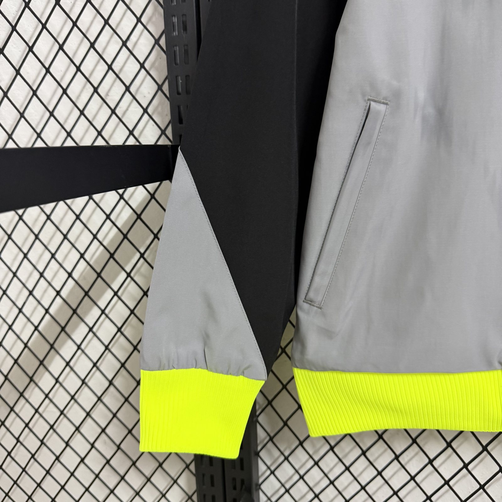 2025-26 Portugal Light Grey Water-Repellent Training Windbreaker