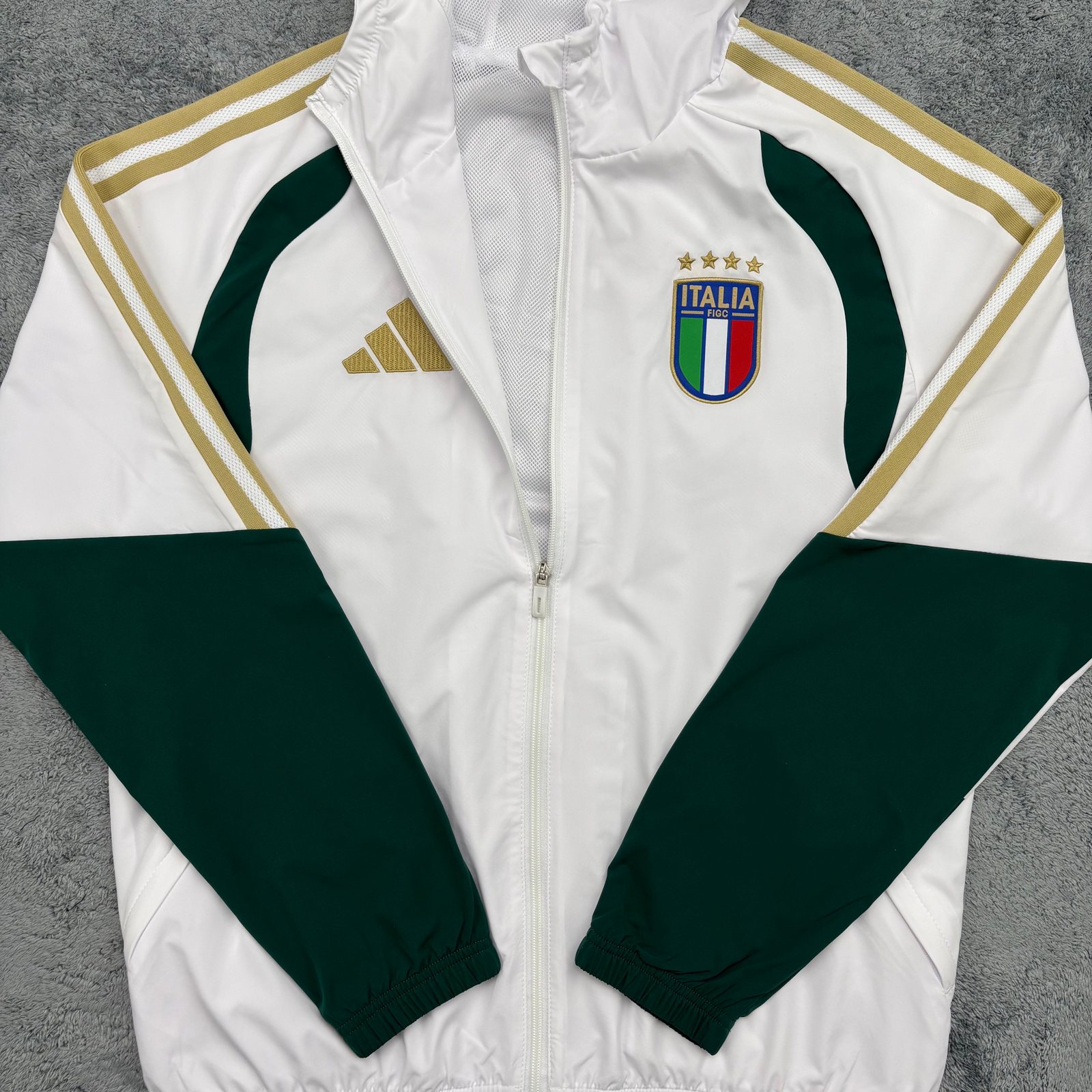 2026-27 Italy Full-Zip Hooded Training Jersey