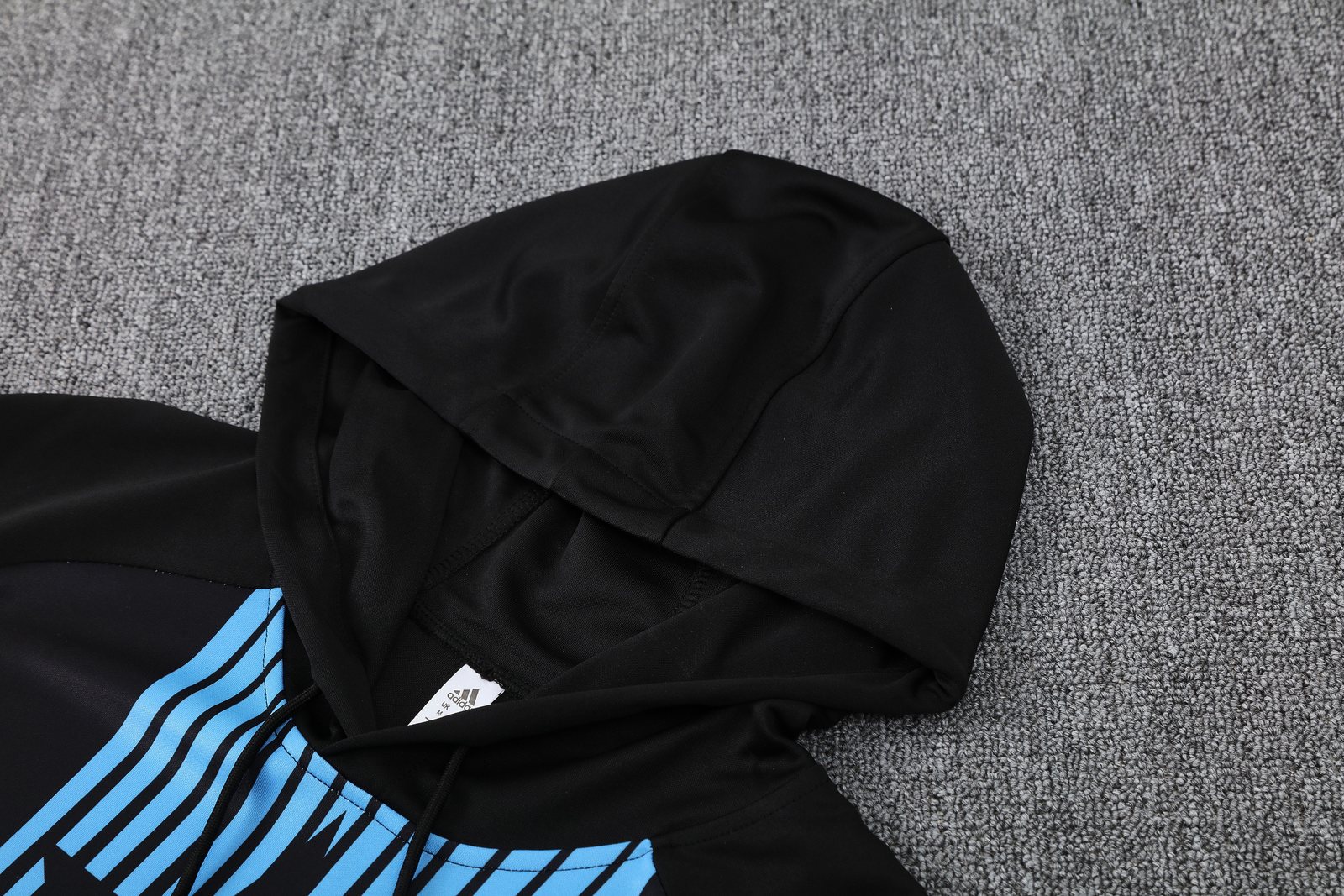 2025-26 Argentina Black Hooded Training Jersey