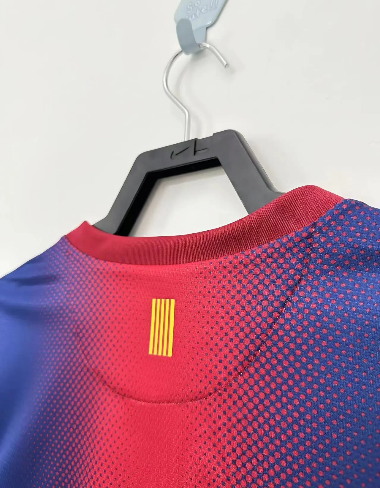 2012-13 Barcelona Home Long Sleeve Retro Jersey