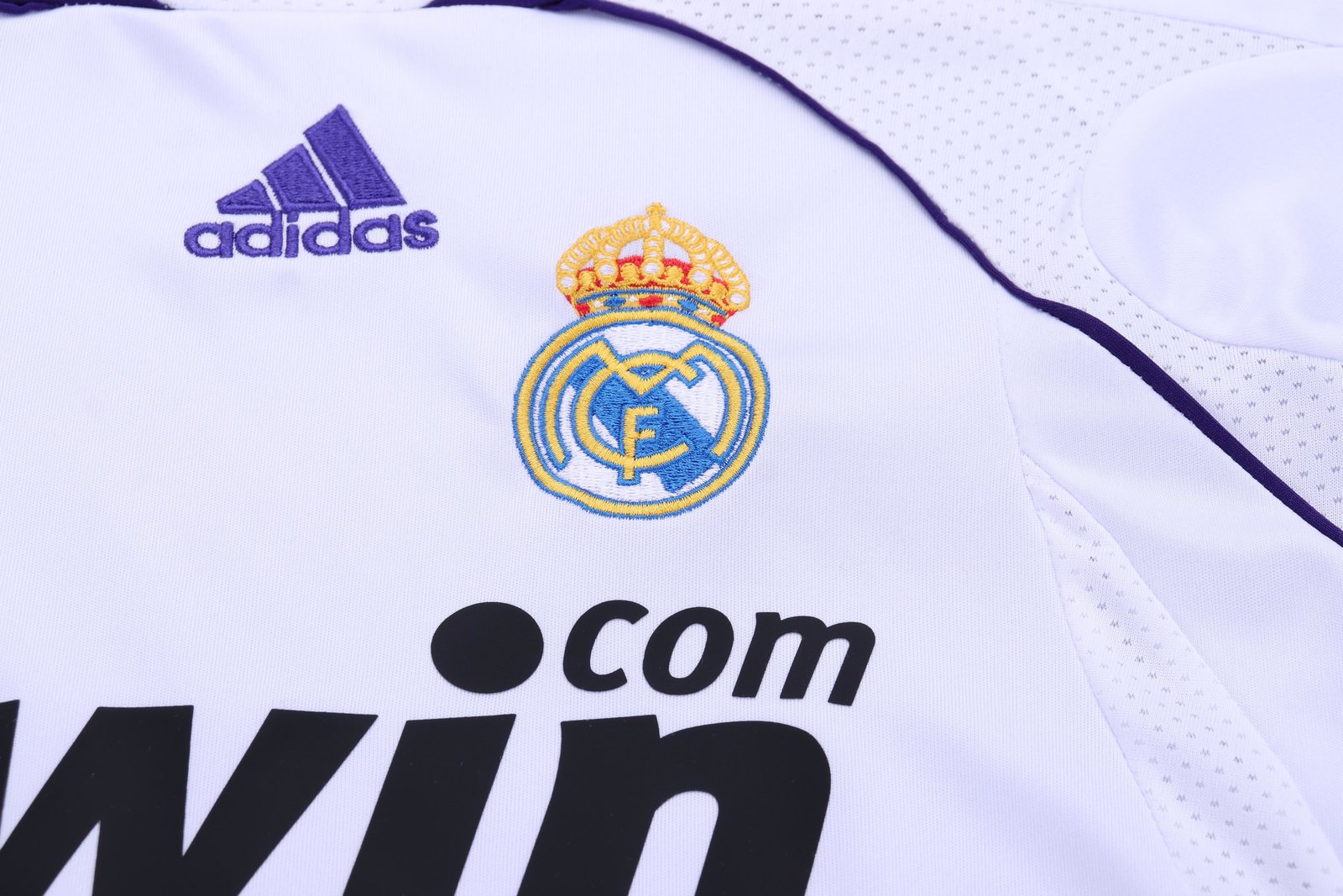 2007-08 Real Madrid Home Shirt – Kids'