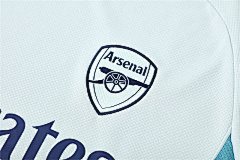 2025-26 Arsenal Light Grey Short Sleeve Training Jersey