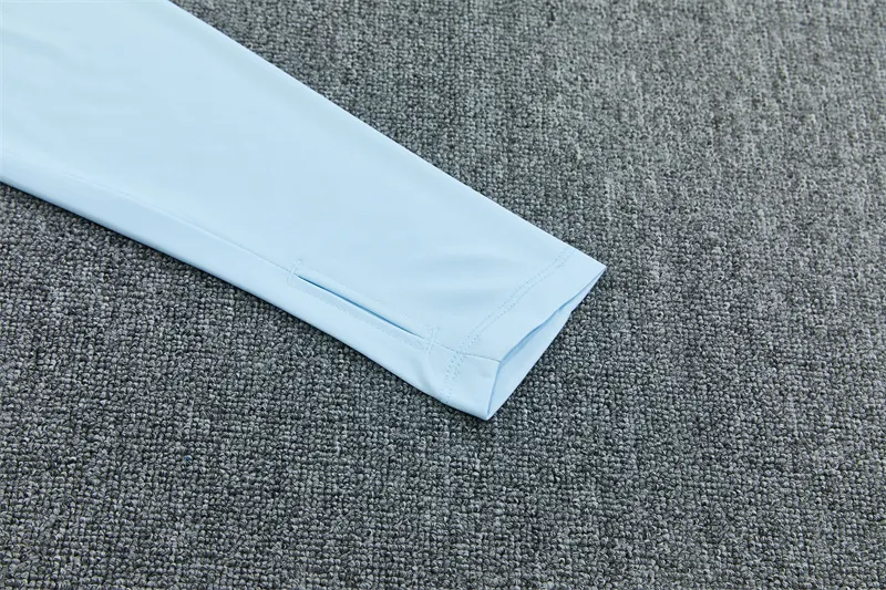 2026-27 Manchester City Light Blue Half-Zip Training Kit