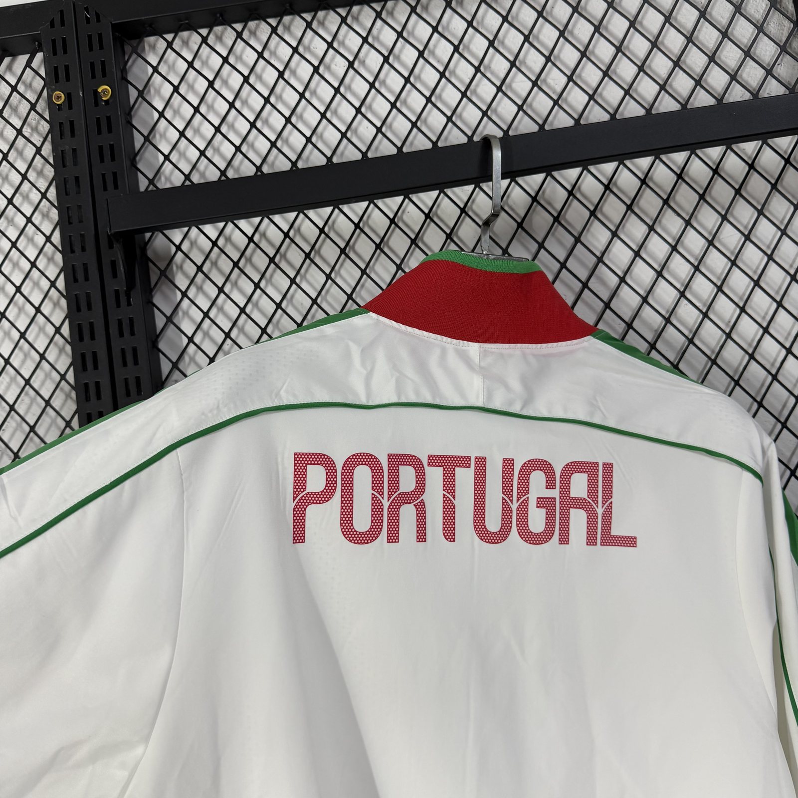 2026-27 Portugal Light White Waterproof Training Windbreaker