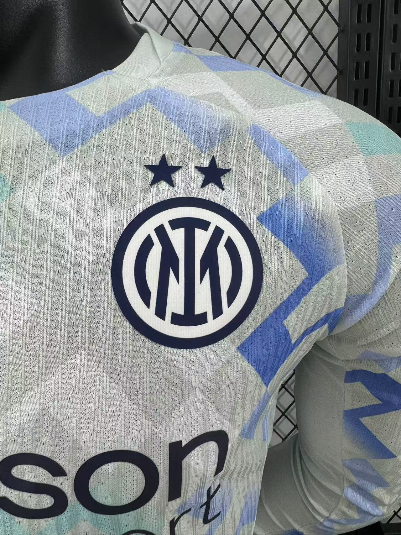 2025-26 Inter Milan Away Long-Sleeve Jersey — Player Version