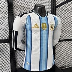 2026 Argentina Home Long-Sleeve Jersey - Player Version