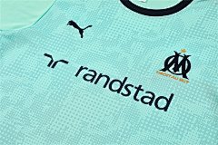 2025-26 Marseille Blue Short Sleeve Training Jersey
