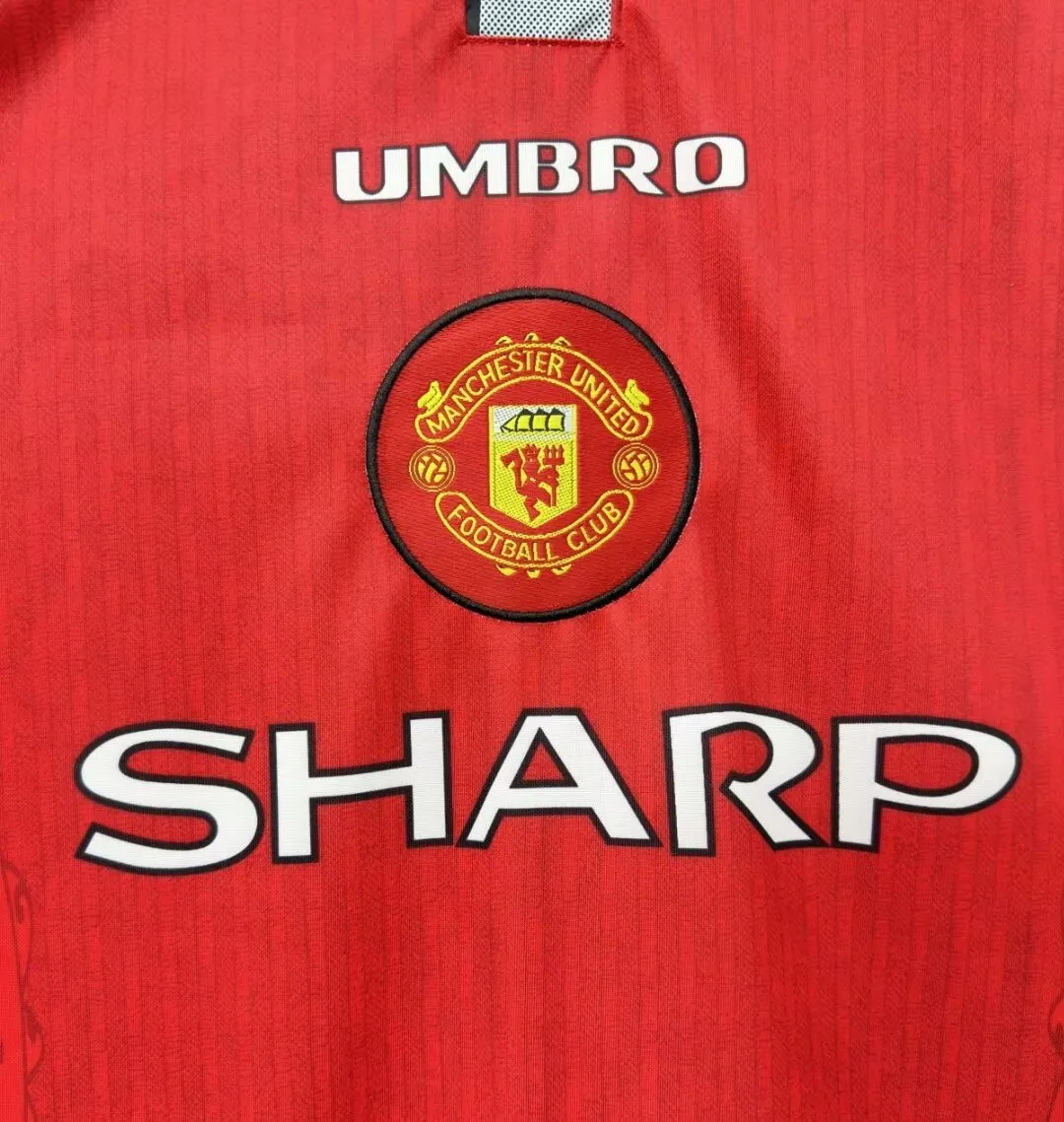 1996-97 Manchester United Home Retro Shirt