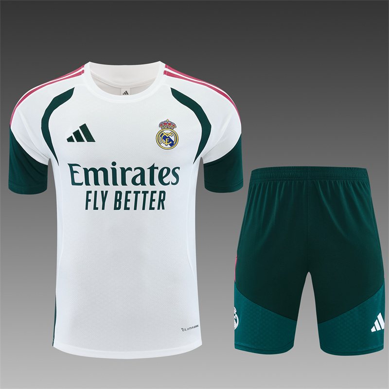2026-27 Real Madrid White Training Jersey