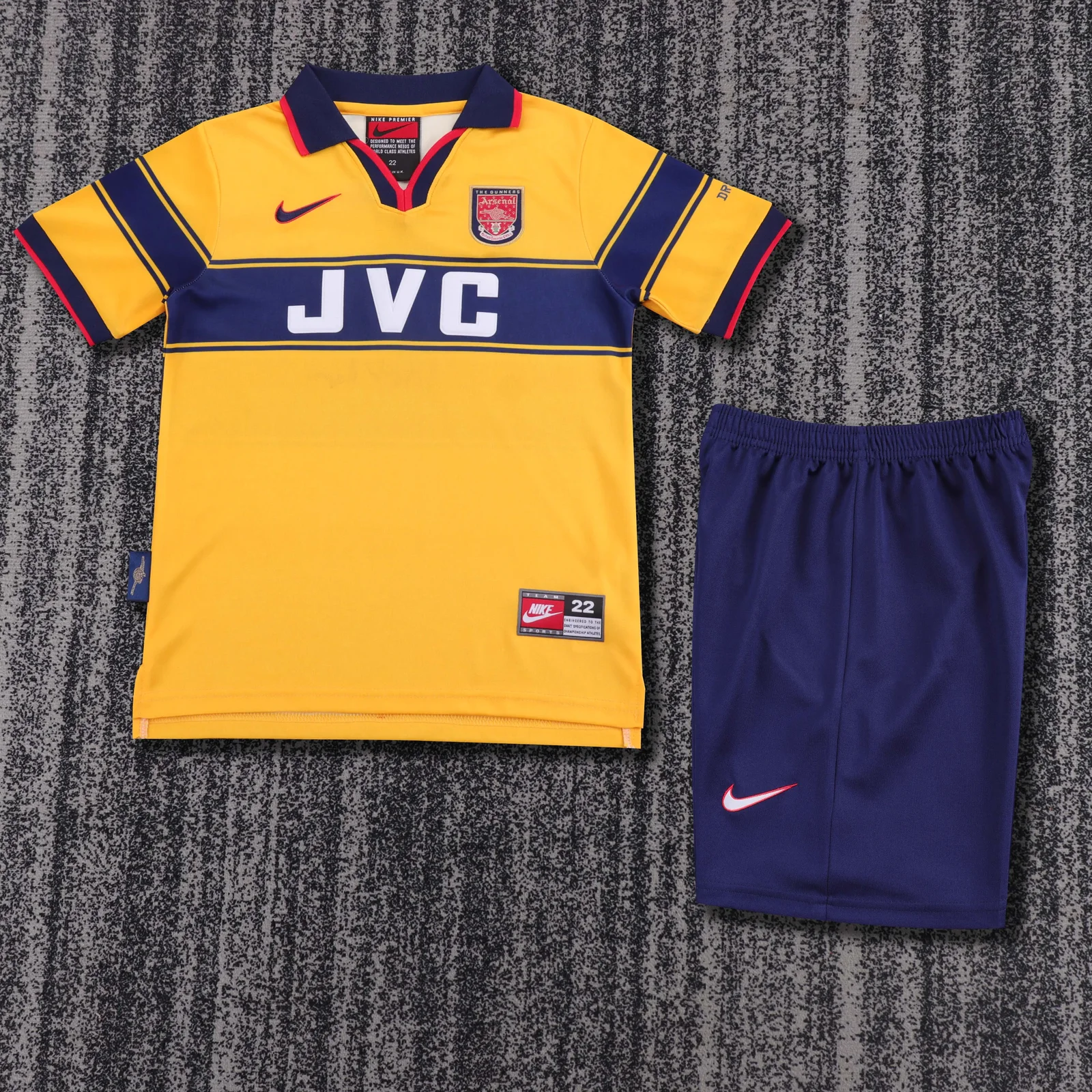 1997-99 Arsenal Away Retro Shirt - Kids