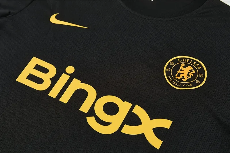 2026-27 Chelsea Black Short-Sleeve Training Jersey