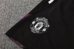 2025-26 Manchester United white short-sleeved training jersey