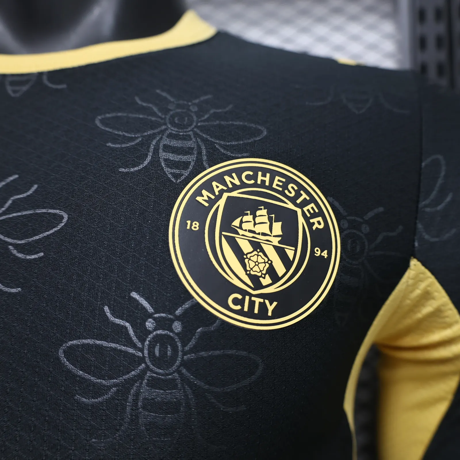 2026-27 Manchester City Away Long-Sleeve Kit – Player Version