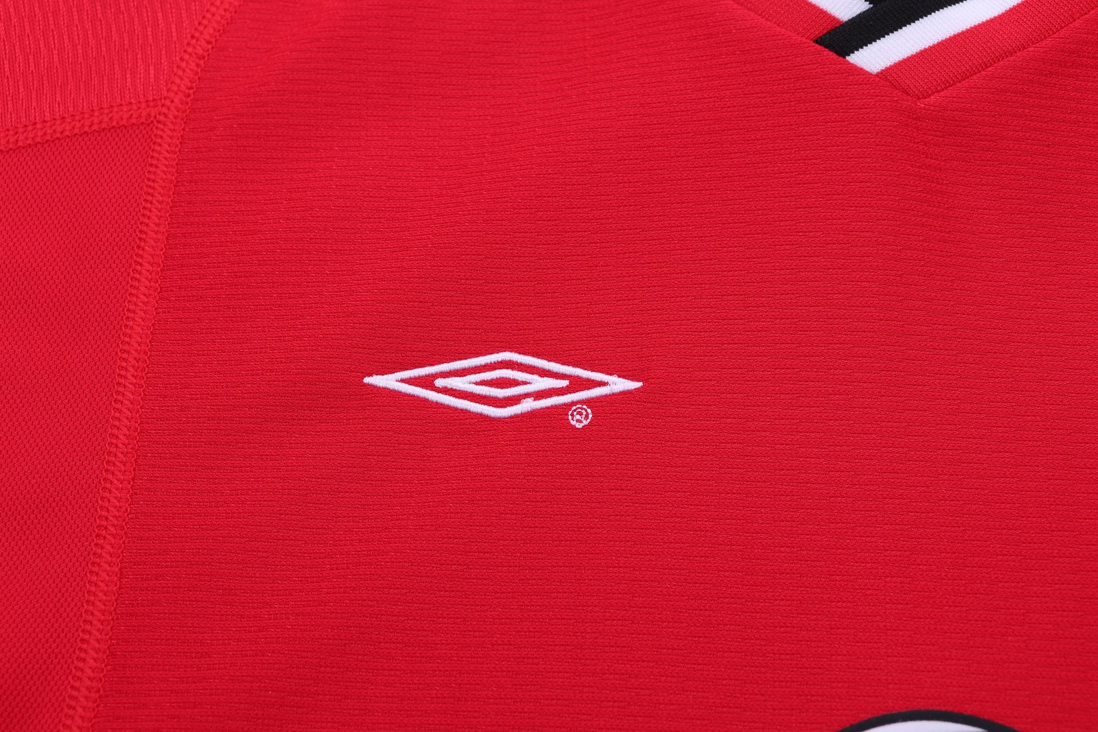 2000-02 Manchester United Home Retro Jersey - Kids
