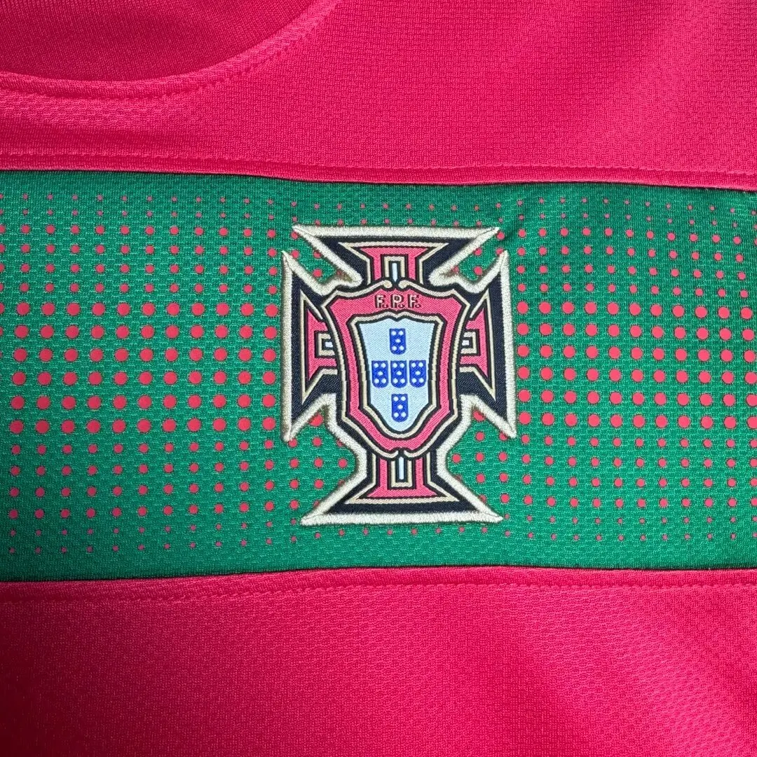 2010 Portugal Home Retro Jersey