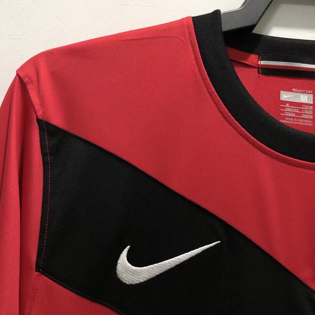 2010 Manchester United Home Long Sleeve Retro Jersey