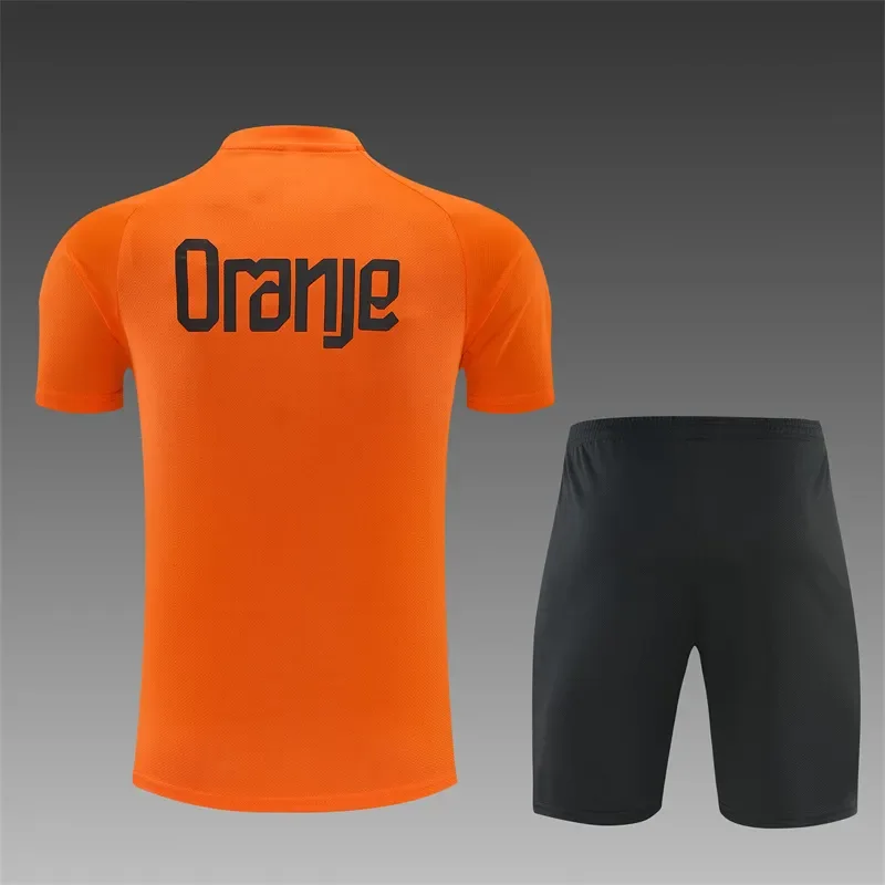 2026-27 Netherlands Royal Orange Short-Sleeve Training Jersey