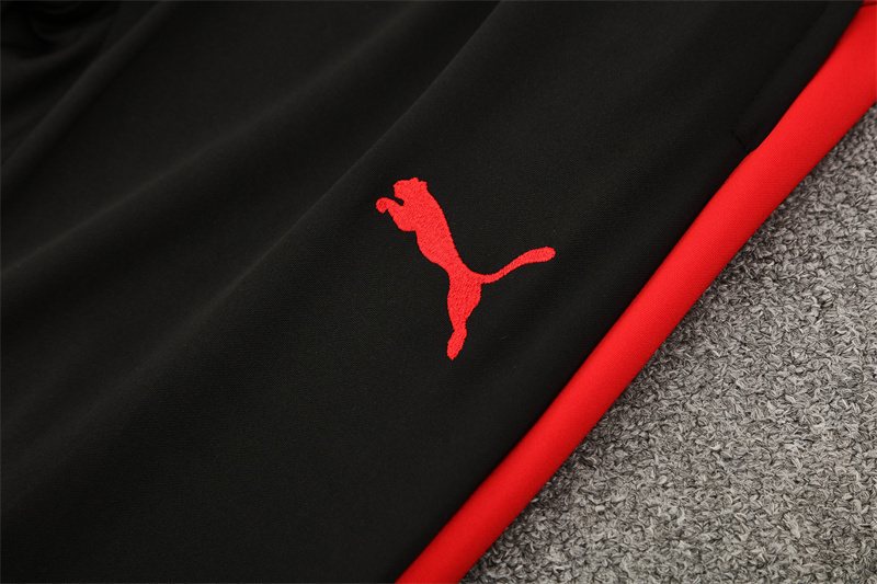 2025-26 Portugal Black Half-Zip Training Jersey