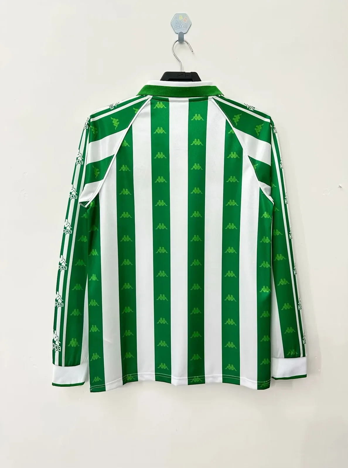 1995-97 Real Betis Home Long Sleeve Retro Shirt - No Ads