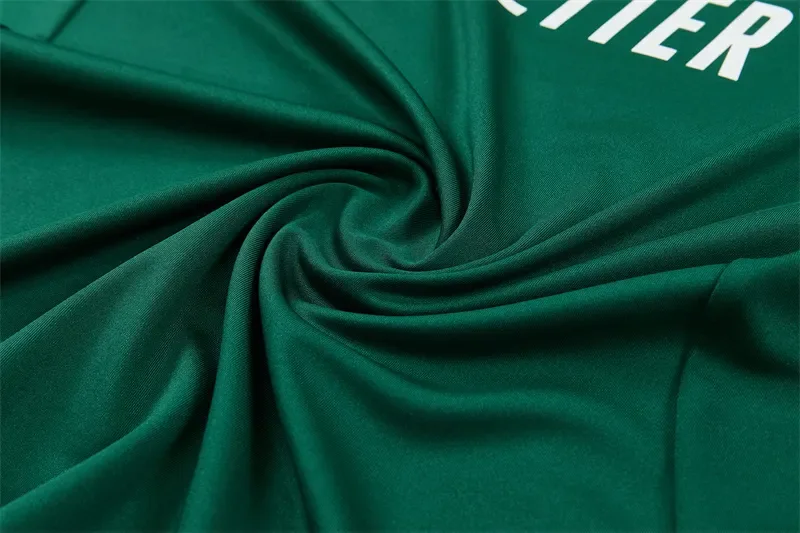 2026-27 Real Madrid Green Half-Zip Training Jersey