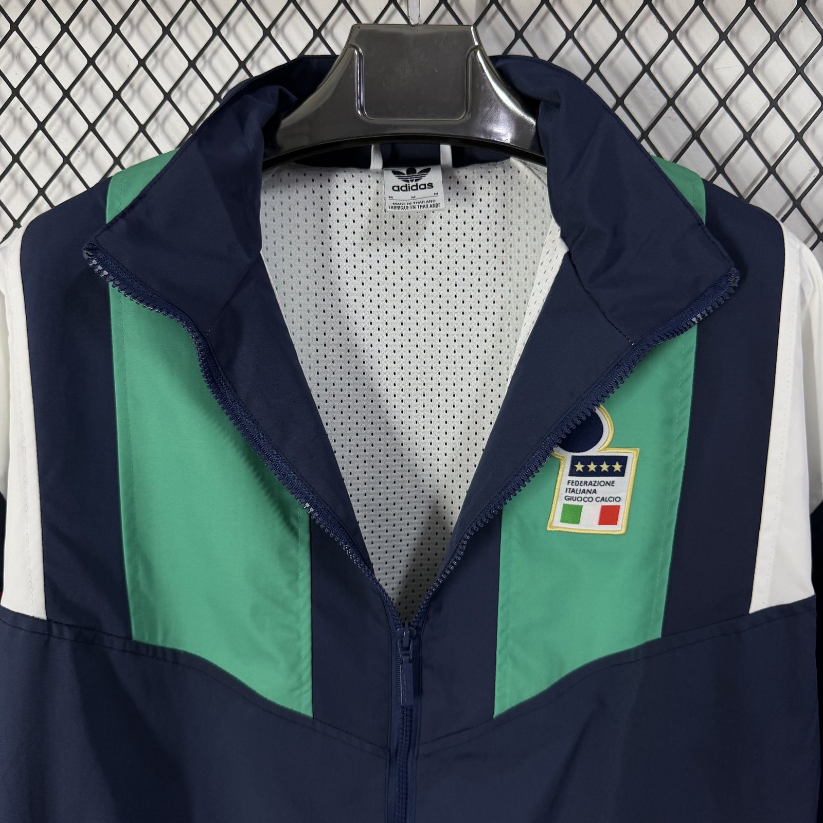 2026-27 Italy Royal Blue Waterproof Training Windbreaker