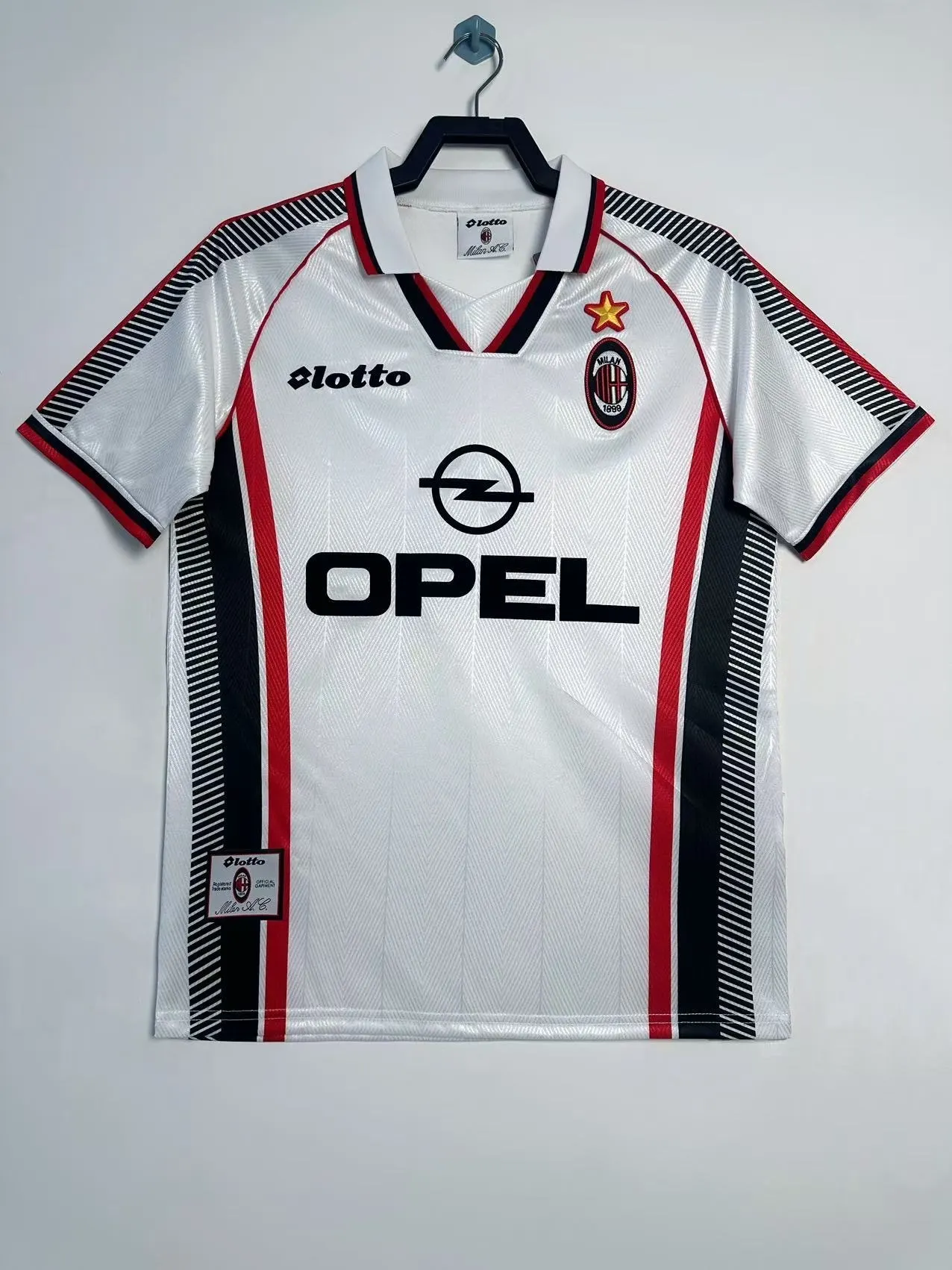 1997-98 AC Milan Away Retro Jersey