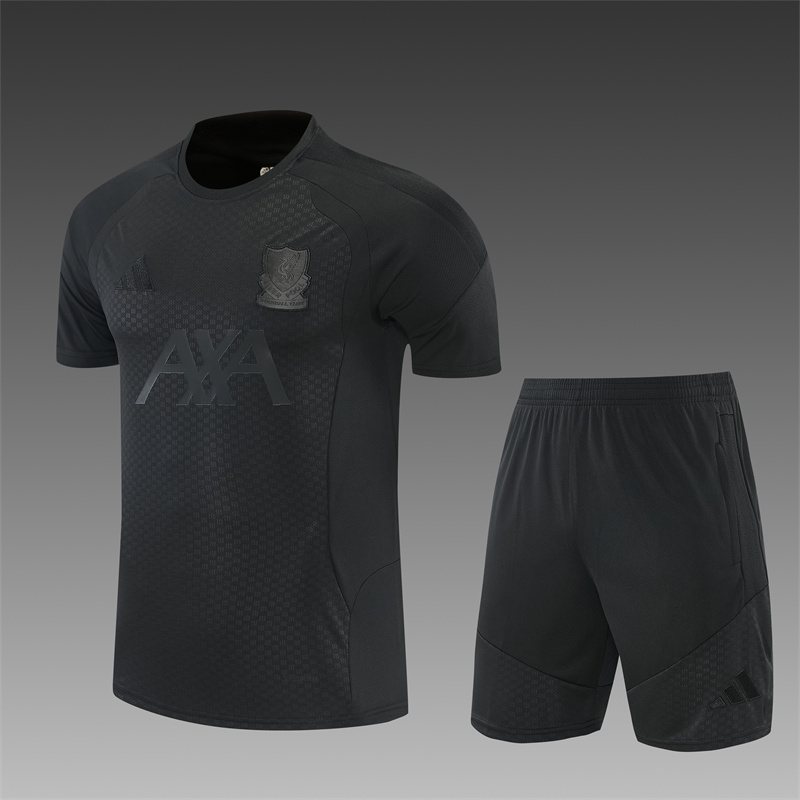 2026-27 Liverpool Black Short-Sleeve Training Jersey